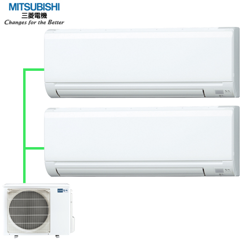 MSZ-222GXAS-IN×2， MXZ-462AS×1
