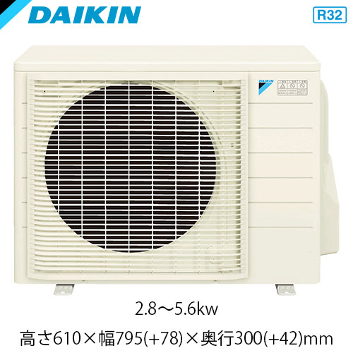 S40ZCVの室外機・リモコン・パネル