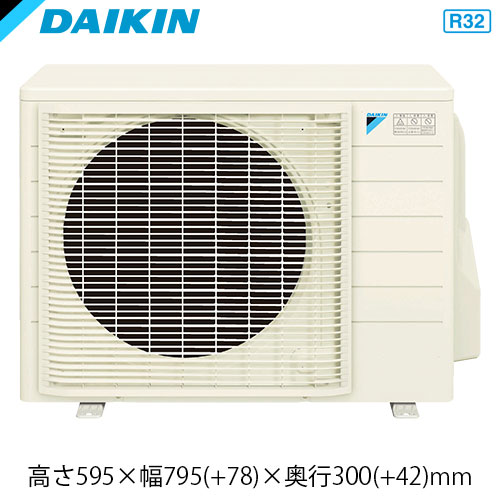 S50ZLVの室外機・リモコン・パネル