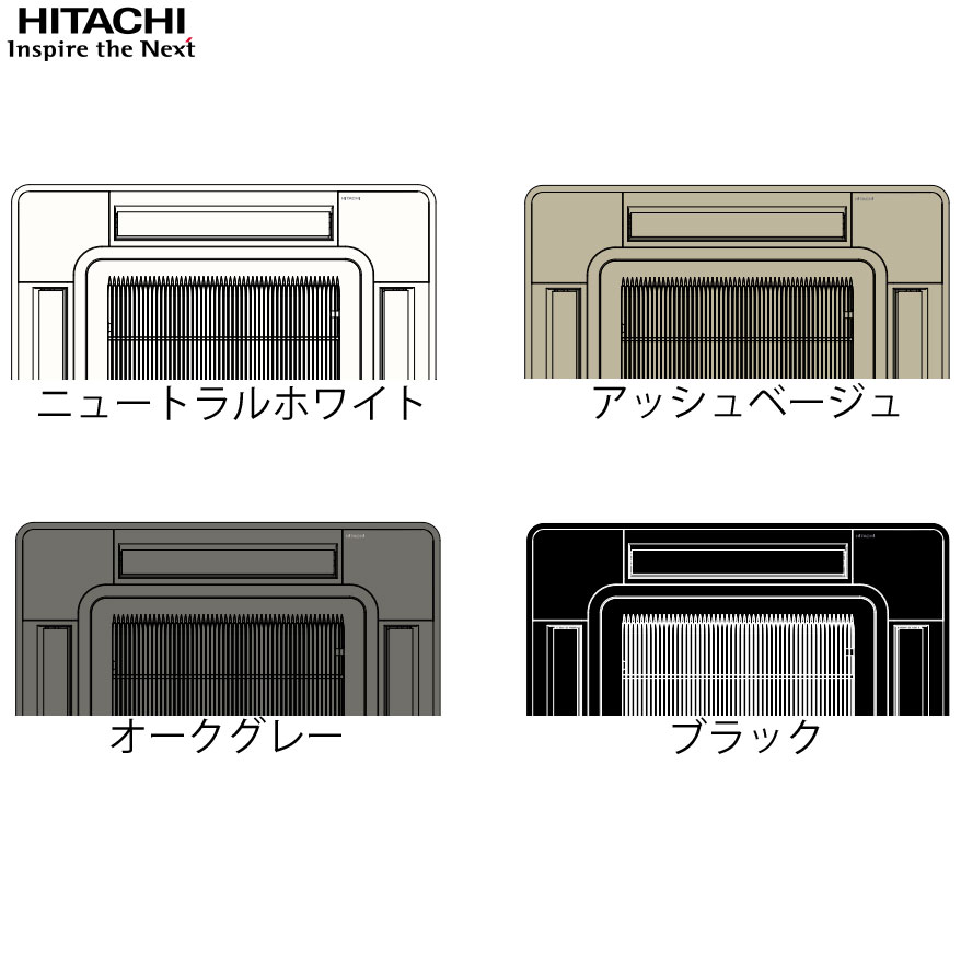 RCI-AP280GHW7の室外機・リモコン・パネル