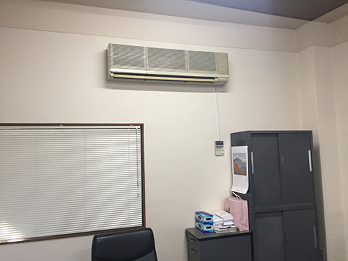 既存室内機の周辺状況