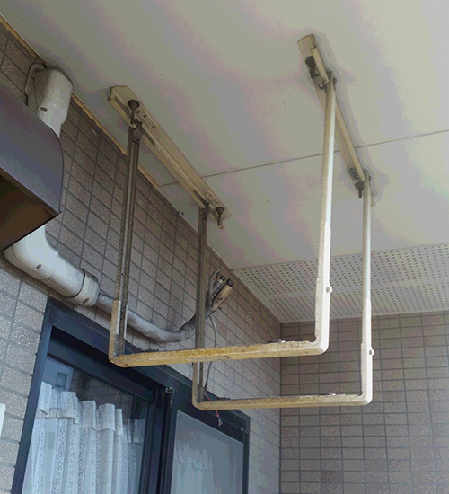 既設室内機取外し風景