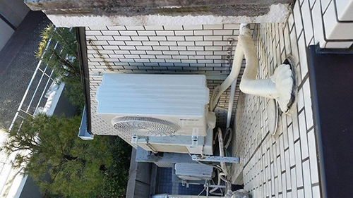 室外機設置完了