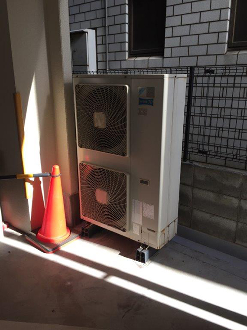 既存室外機の設置状況１