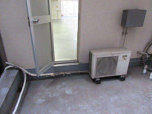 既存室外機の状況