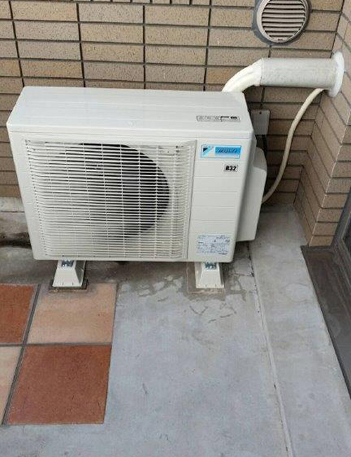 室外機設置完了