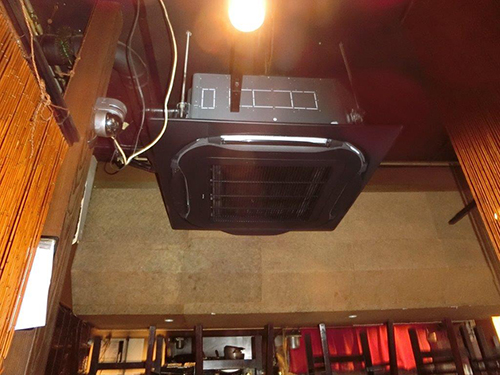室内機入れ替え作業後
