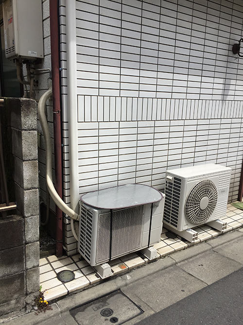 室外機交換完了