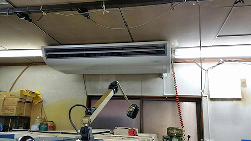 配管などの接続作業