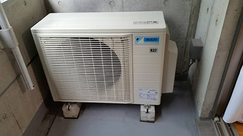 室外機も交換完了