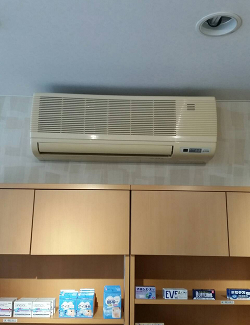 室内機撤去前2台目