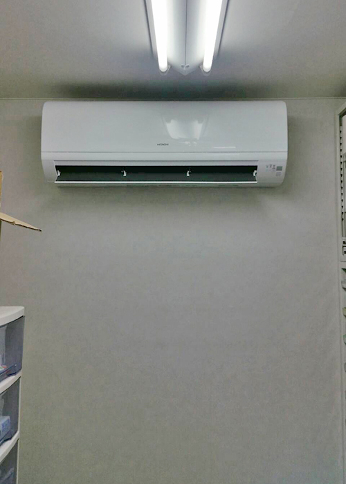 室内機取付・新位置