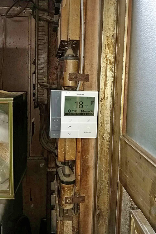 室外機撤去
