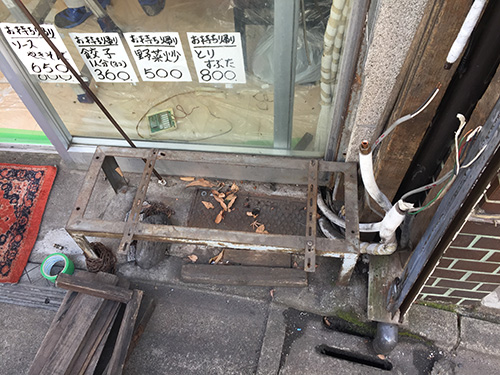 既存室外機撤去