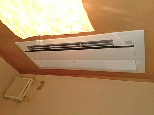天カセ施工後