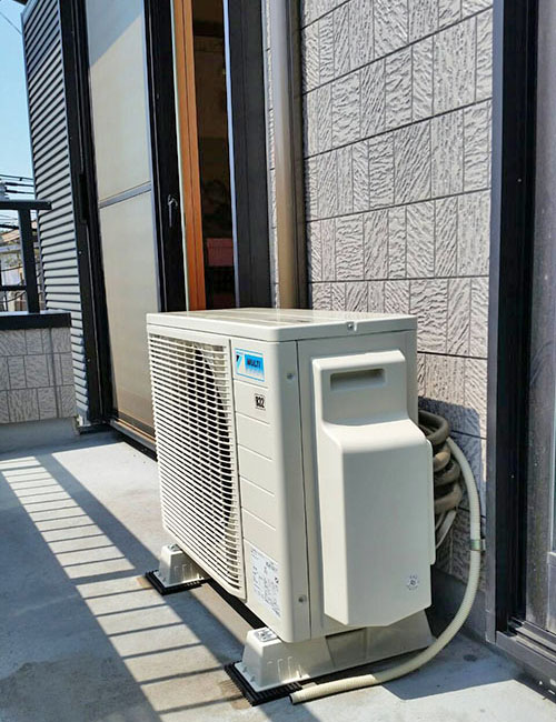 室外機交換完了