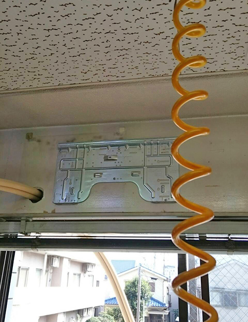室外機の撤去作業