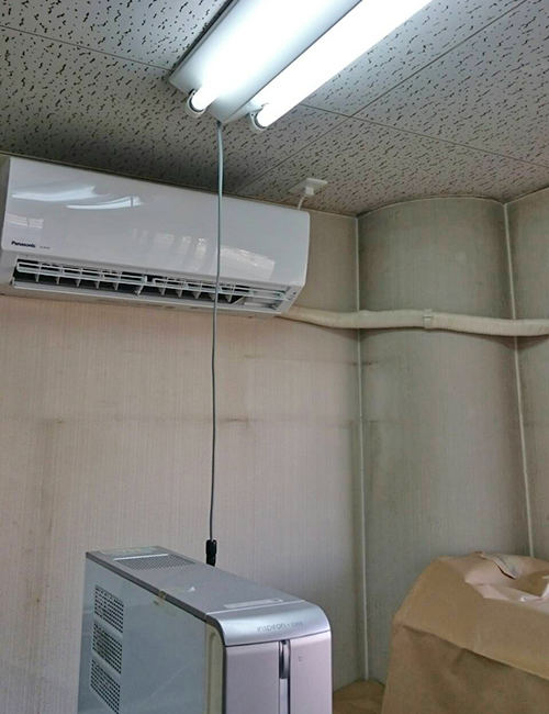 室内機1箇所目完了