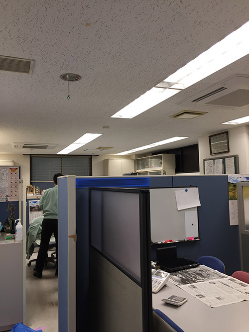 室外機設置完了