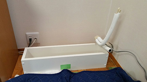 室外機の撤去作業