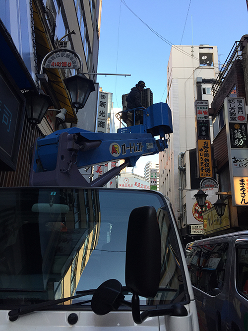 室内機撤去後1