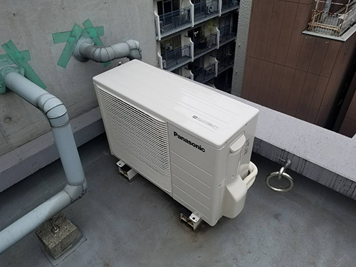 室外機も真空引きして完了