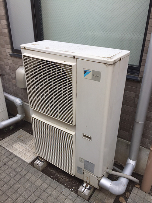 既存機器の内部