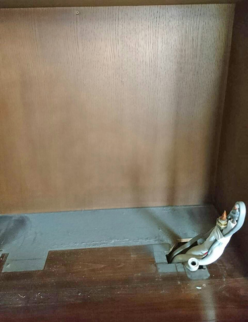 室外機撤去後