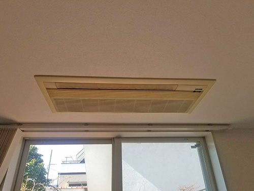 既存の天井埋込形室内機
