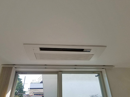 室外機設置完了