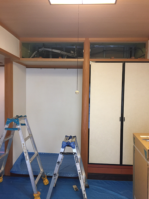 室内機交換完了