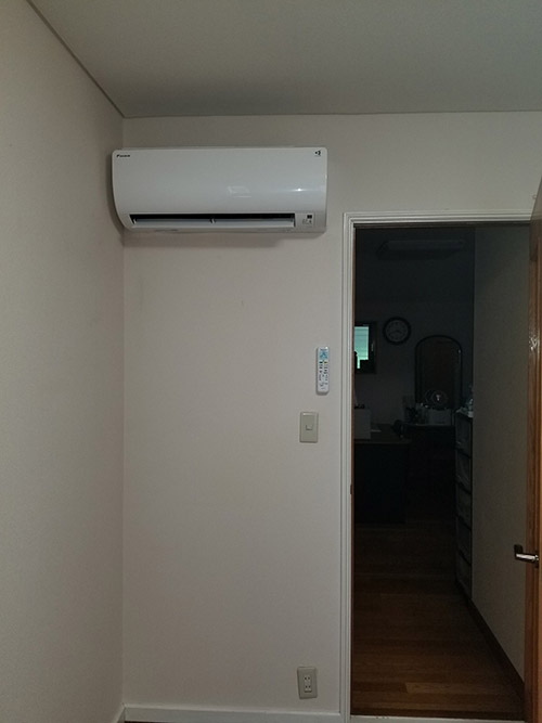 室内機交換完了