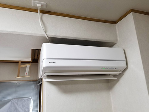 室内機交換完了
