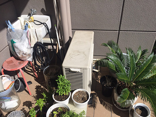 工事前室外機