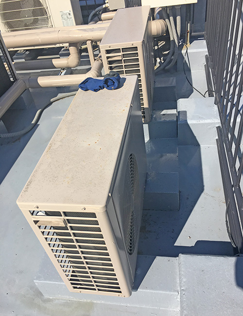 室外機撤去後