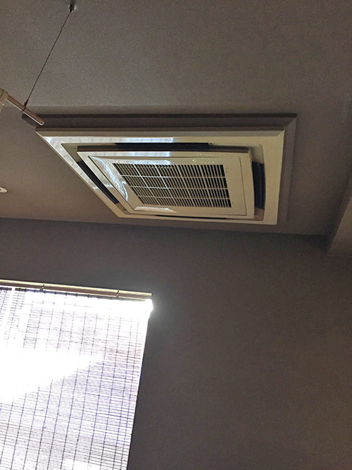 2階室内機施工前