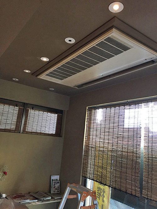 1階室内機施工前