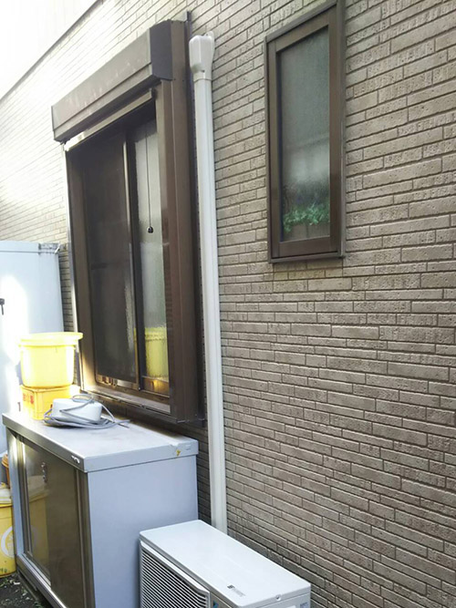 室外機設置完了