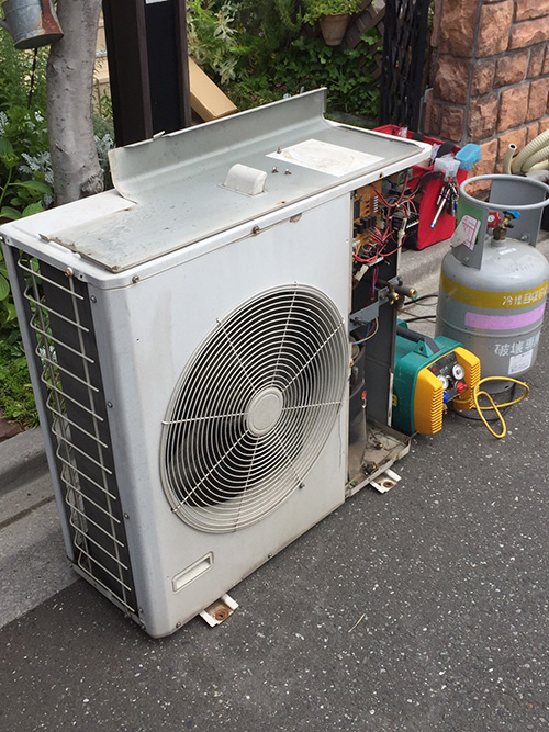 交換前リモコン