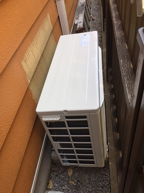 交換後室外機
