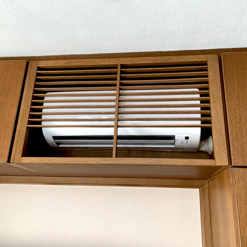東京都千代田区のマンションにて壁掛形マルチエアコンの入替え工事【ハウジングエアコン】